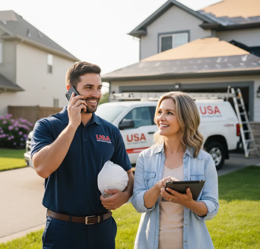 USA Roof Repair Experts customer support in Millwood